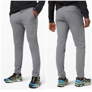 Lululemon Commission Pant Slim *Warpstreme in Asphalt Grey - Size 32